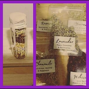 Gypsy/generational witch made spell jars